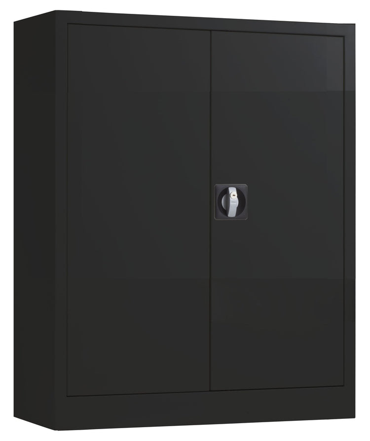 zwarte draaideurkast CH 100 voor kantooropslag