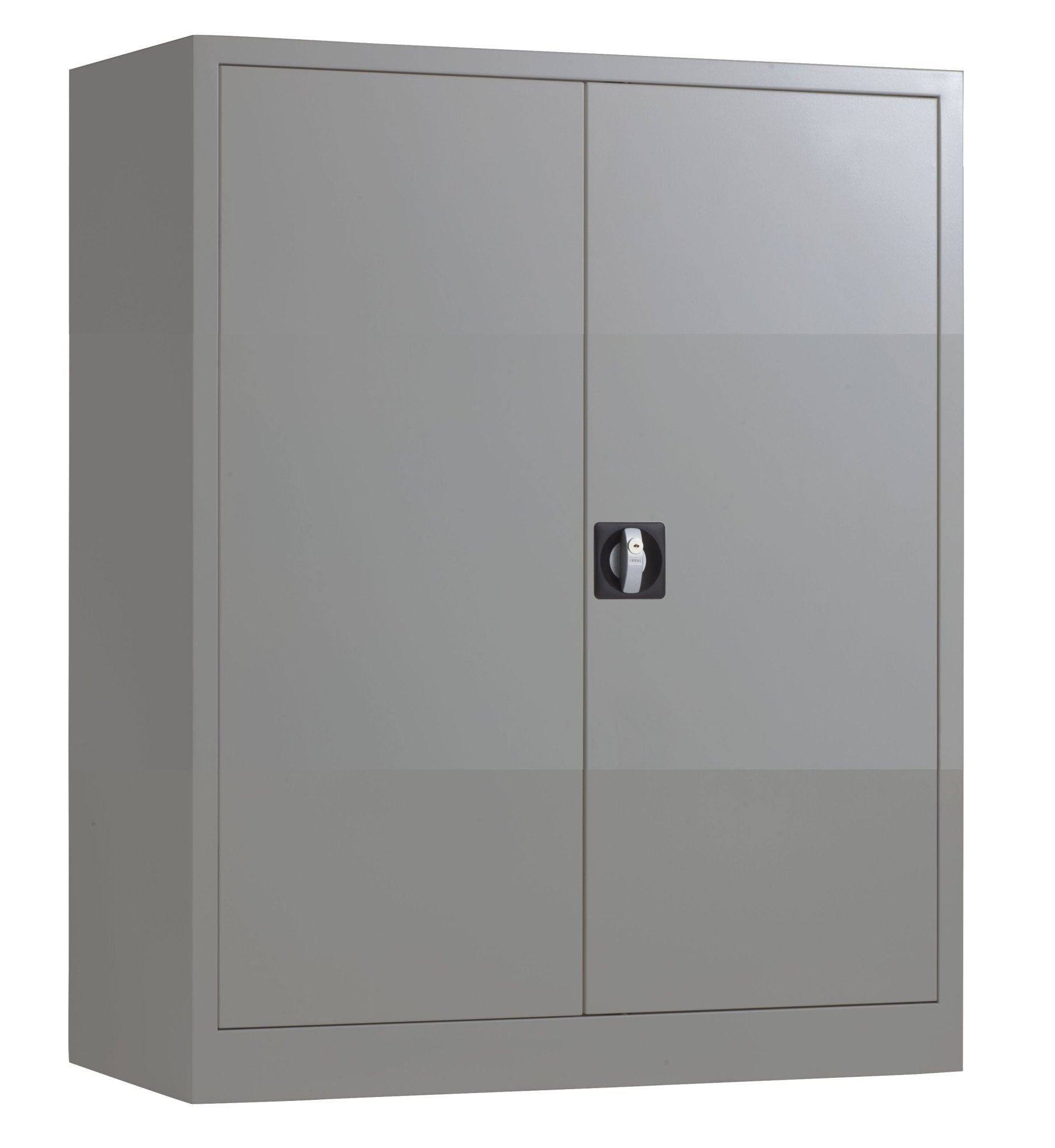 Draaideurkast RAL 9006 voor documenten en kantoorartikelen