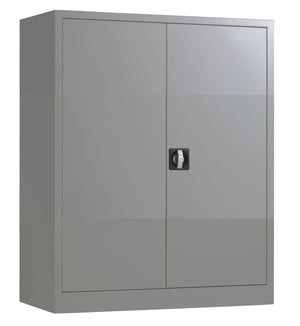 Draaideurkast RAL 9006 voor documenten en kantoorartikelen