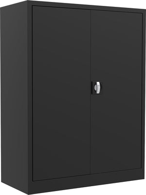 Zwarte draaideurkast CH 120 voor documenten en kantoorartikelen