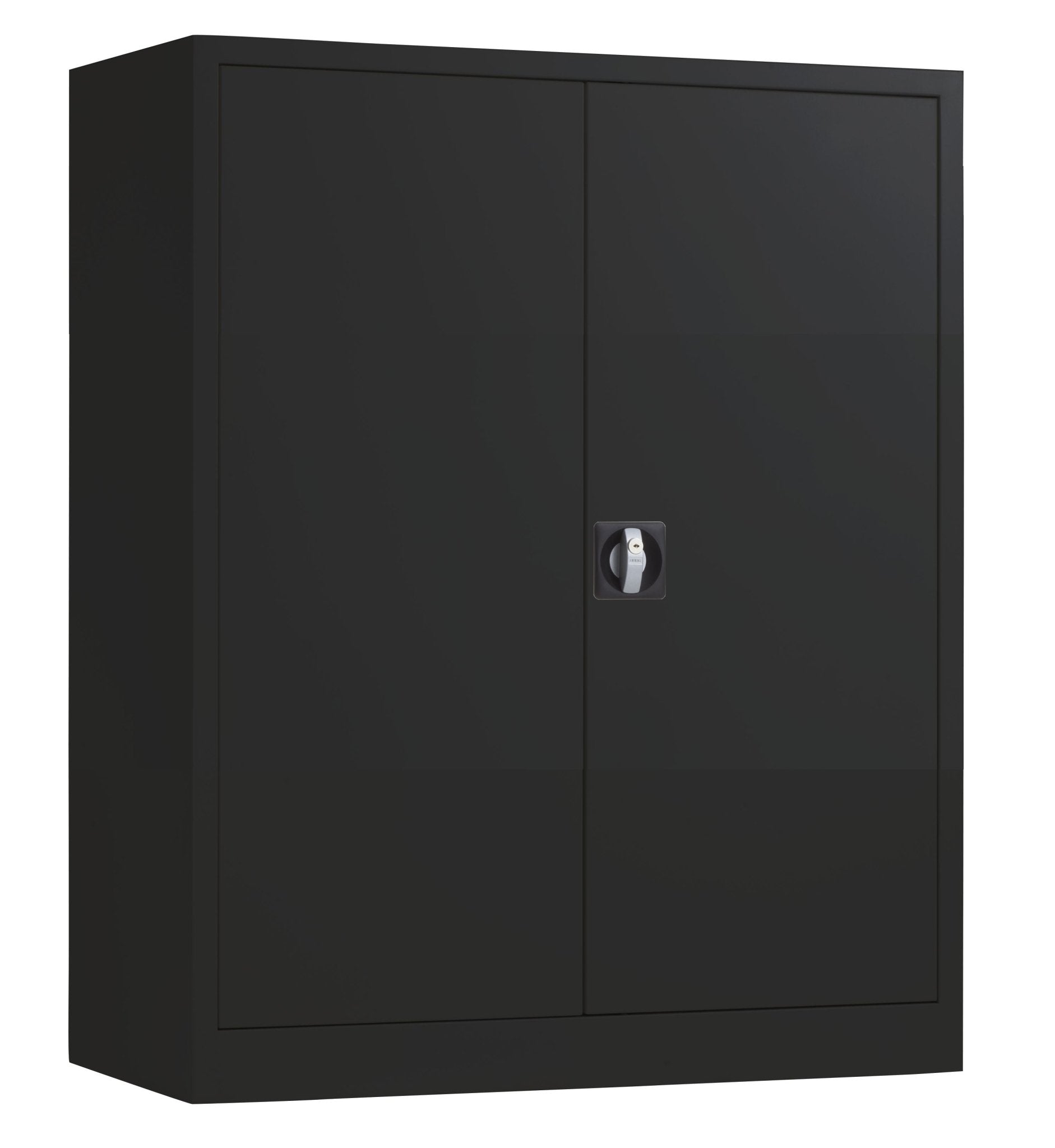 Draaideurkast zwart RAL 9005 voor veilige en nette opslag