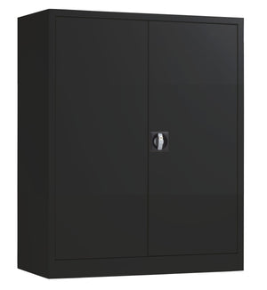 Draaideurkast zwart RAL 9005 voor veilige en nette opslag