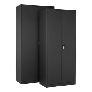 Set zwarte draaideurkasten van Ceha Europe