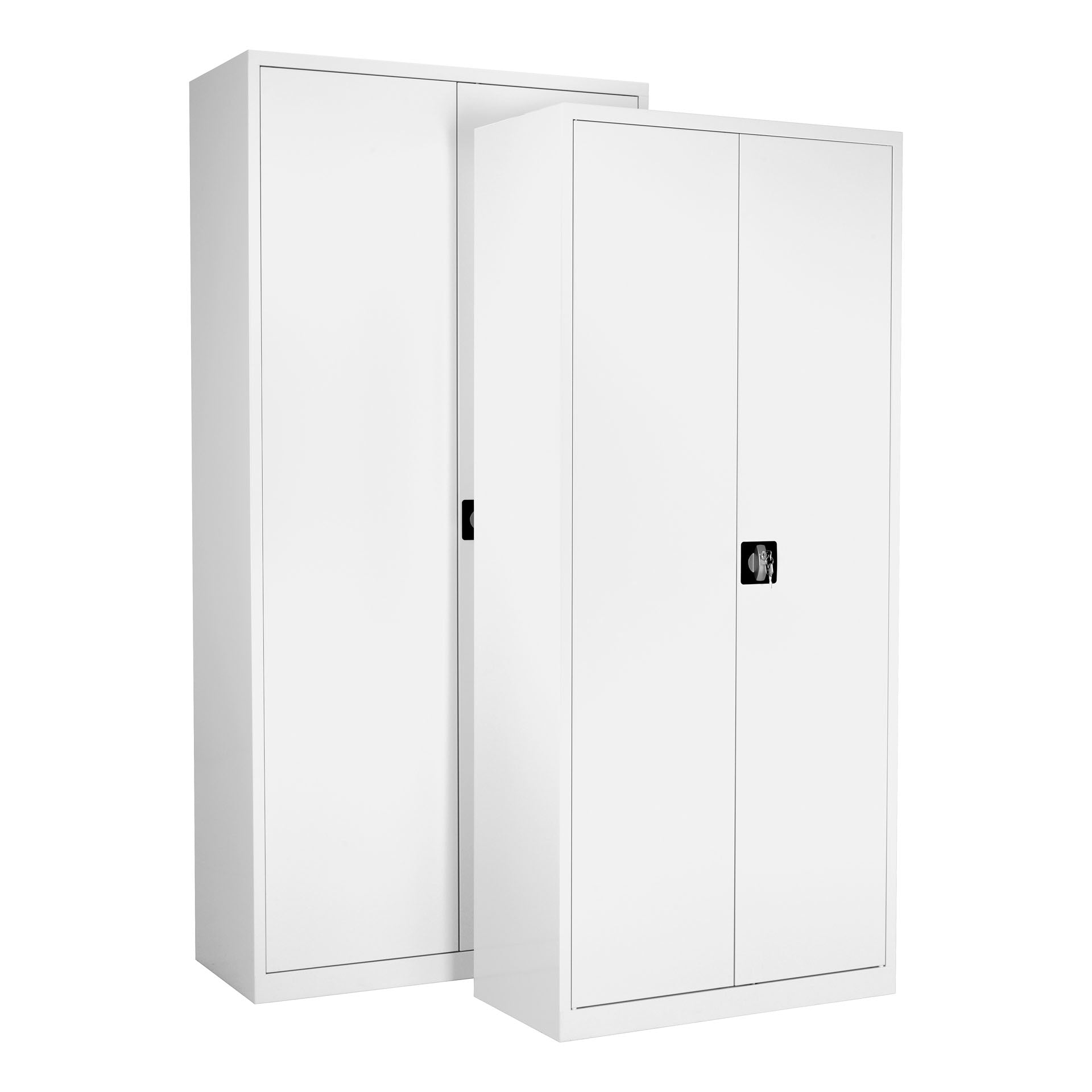 Set van witte CH draaideurkasten van Ceha Europe