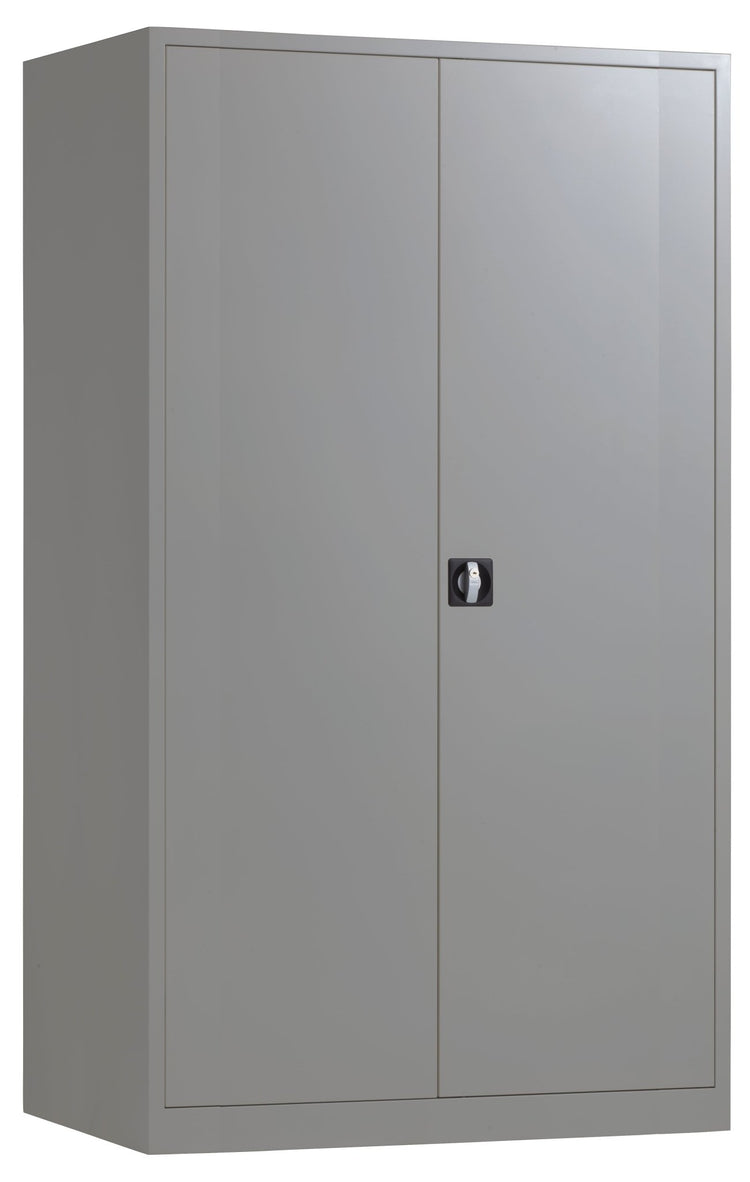 Opbergkast CH aluminiumkleur voor werk en kantoor