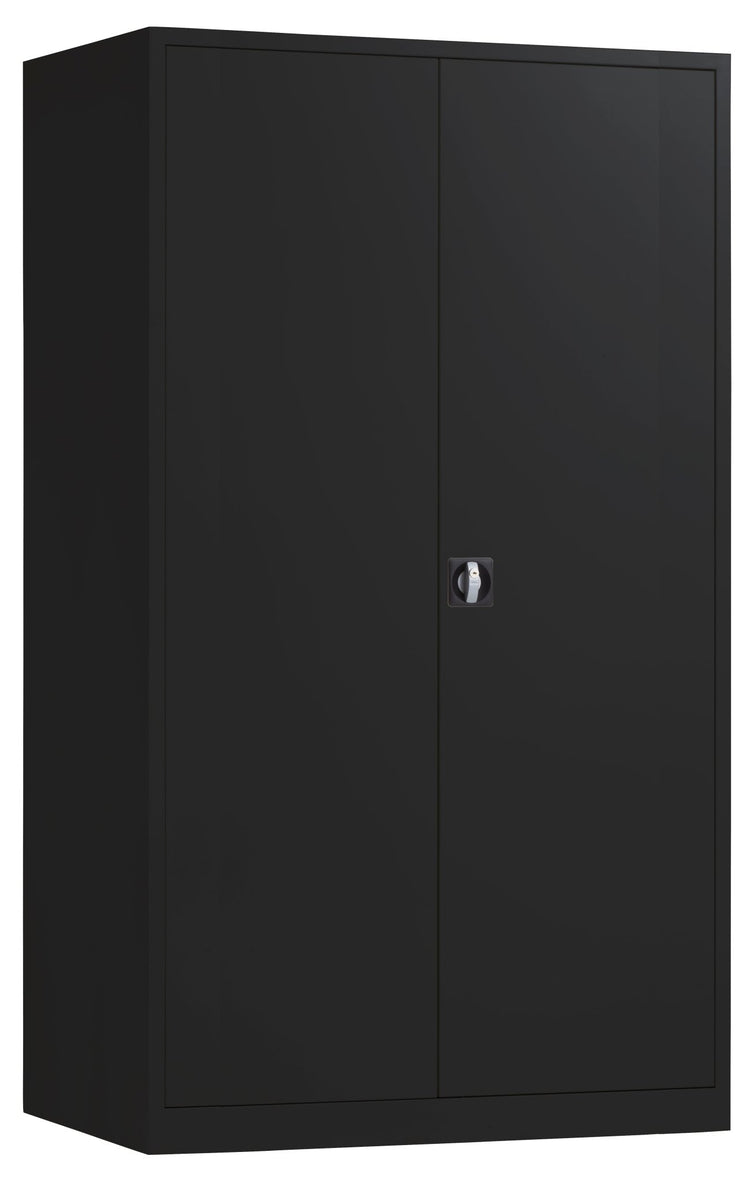 Stijlvolle stalen draaideurkast met verstelbare legborden van Ceha Europe