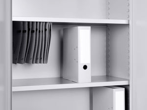 Binnenkant gelaste stalen draaideurkast 195 cm