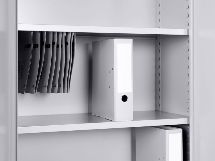 Binnenkant gelaste stalen draaideurkast 195 cm