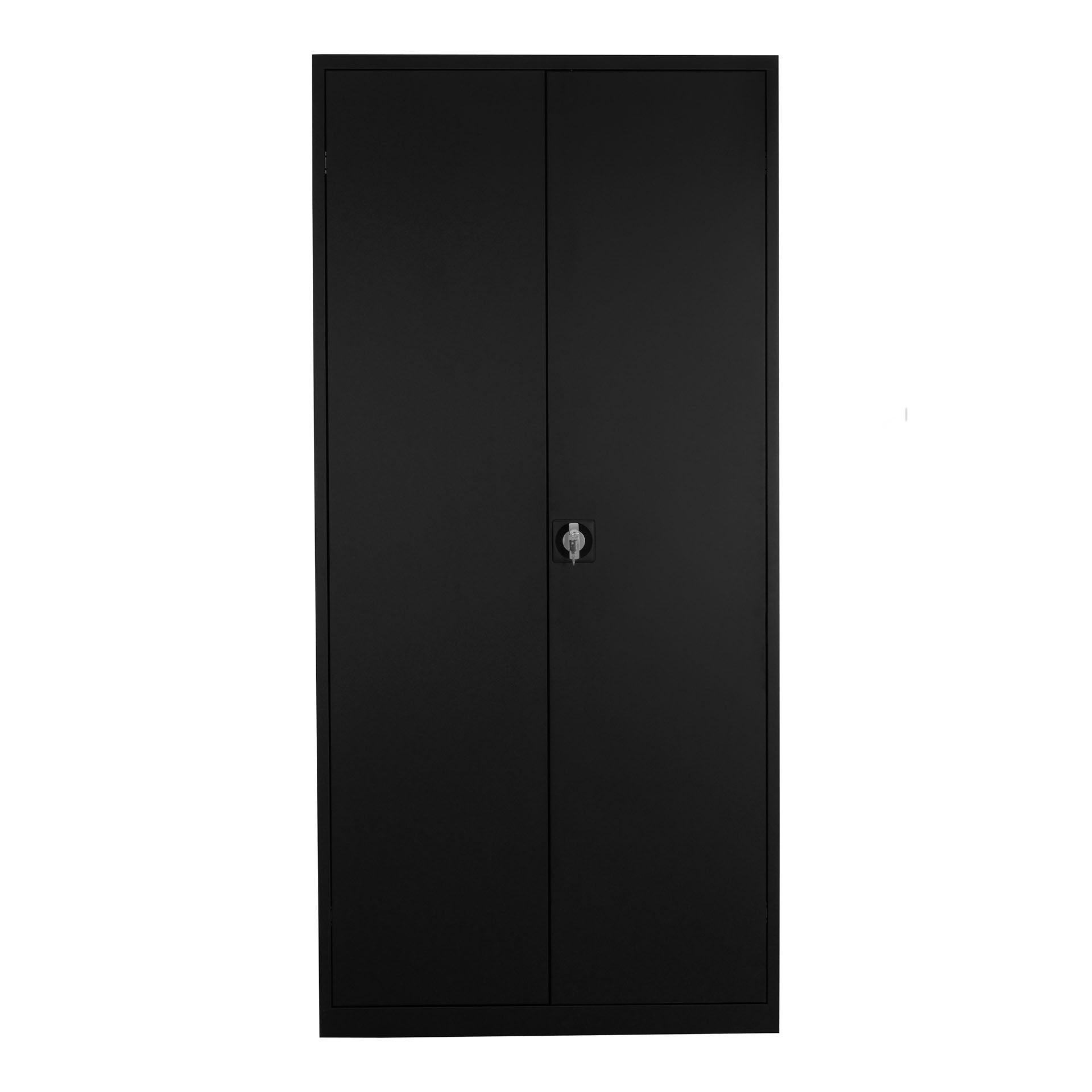 Vooraanzicht stalen draaideurkast 195 cm hoog van Ceha Europe