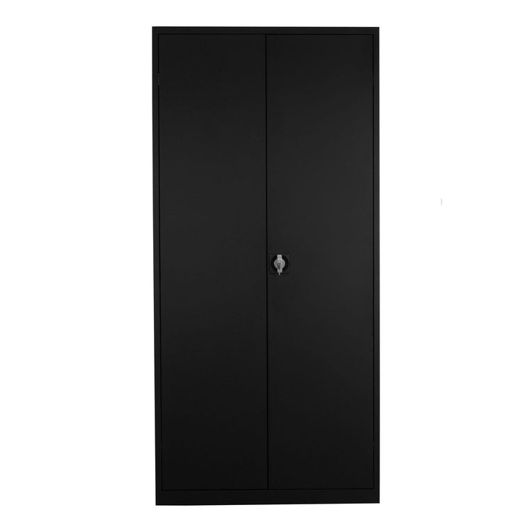 Vooraanzicht stalen draaideurkast 195 cm hoog van Ceha Europe