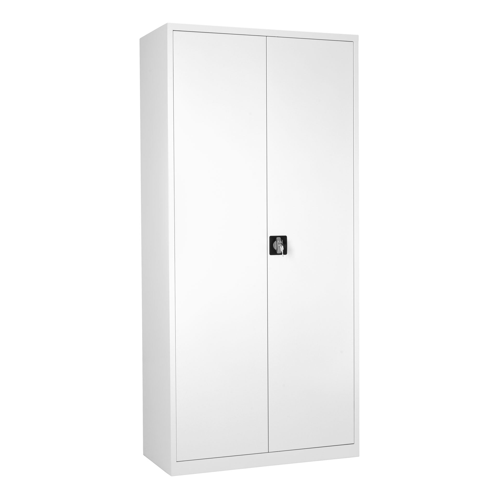 CH draaideurkast 195 cm wit met poedercoating