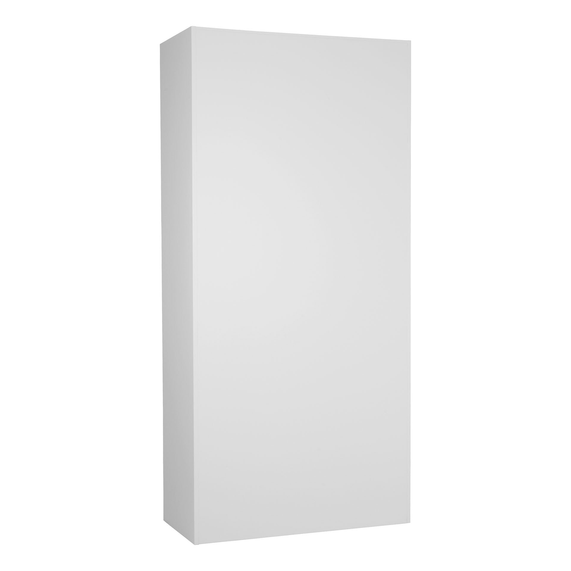 Achterkant lichtgrijze draaideurkast CH met strakke afwerking