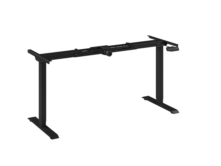 Ergonomisch bureau frame in RAL9005