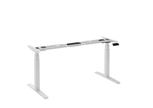 Frame van adjust 2 plus bureau in witte uitvoering