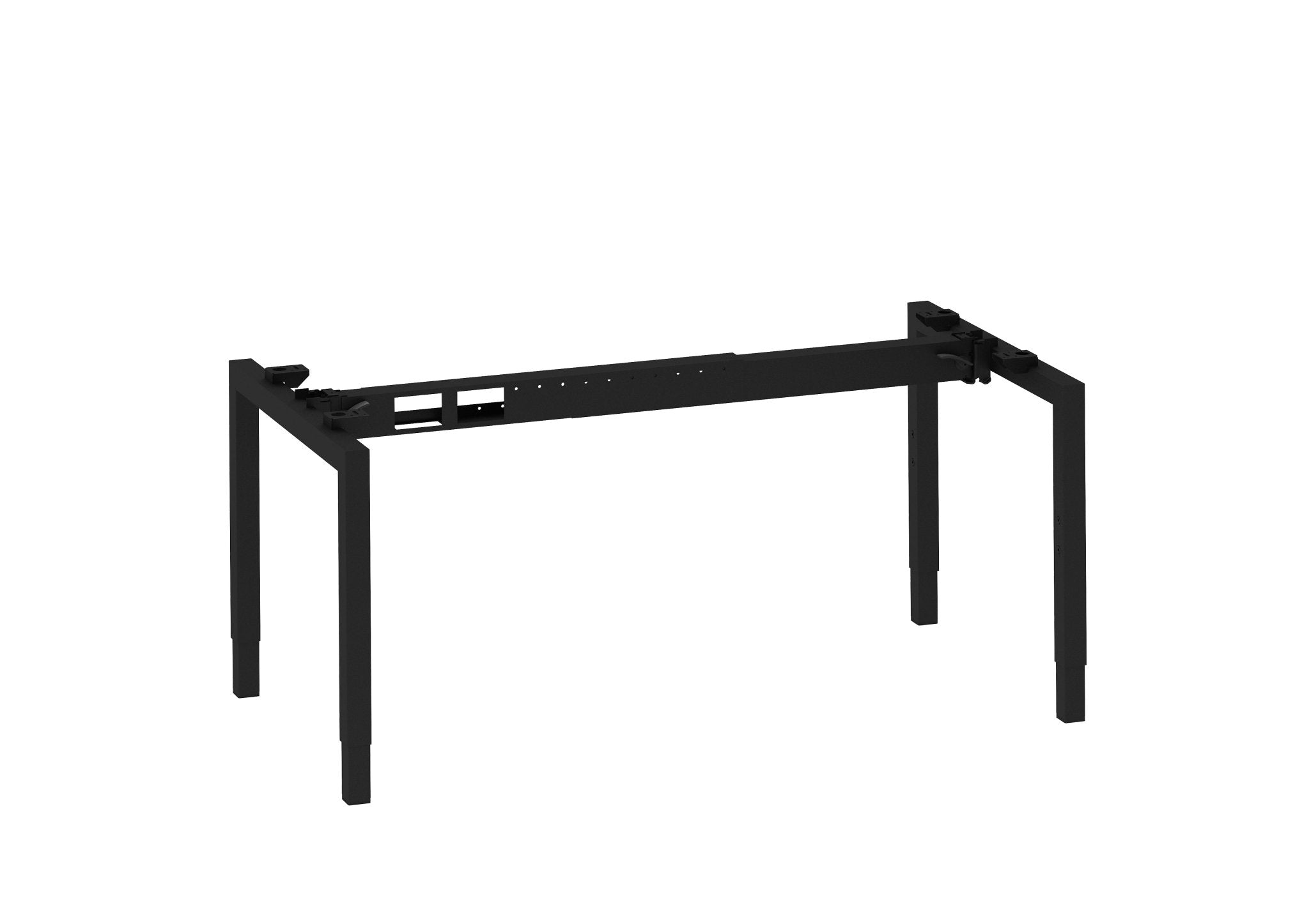 Zwart Easy 4 bureauframe 