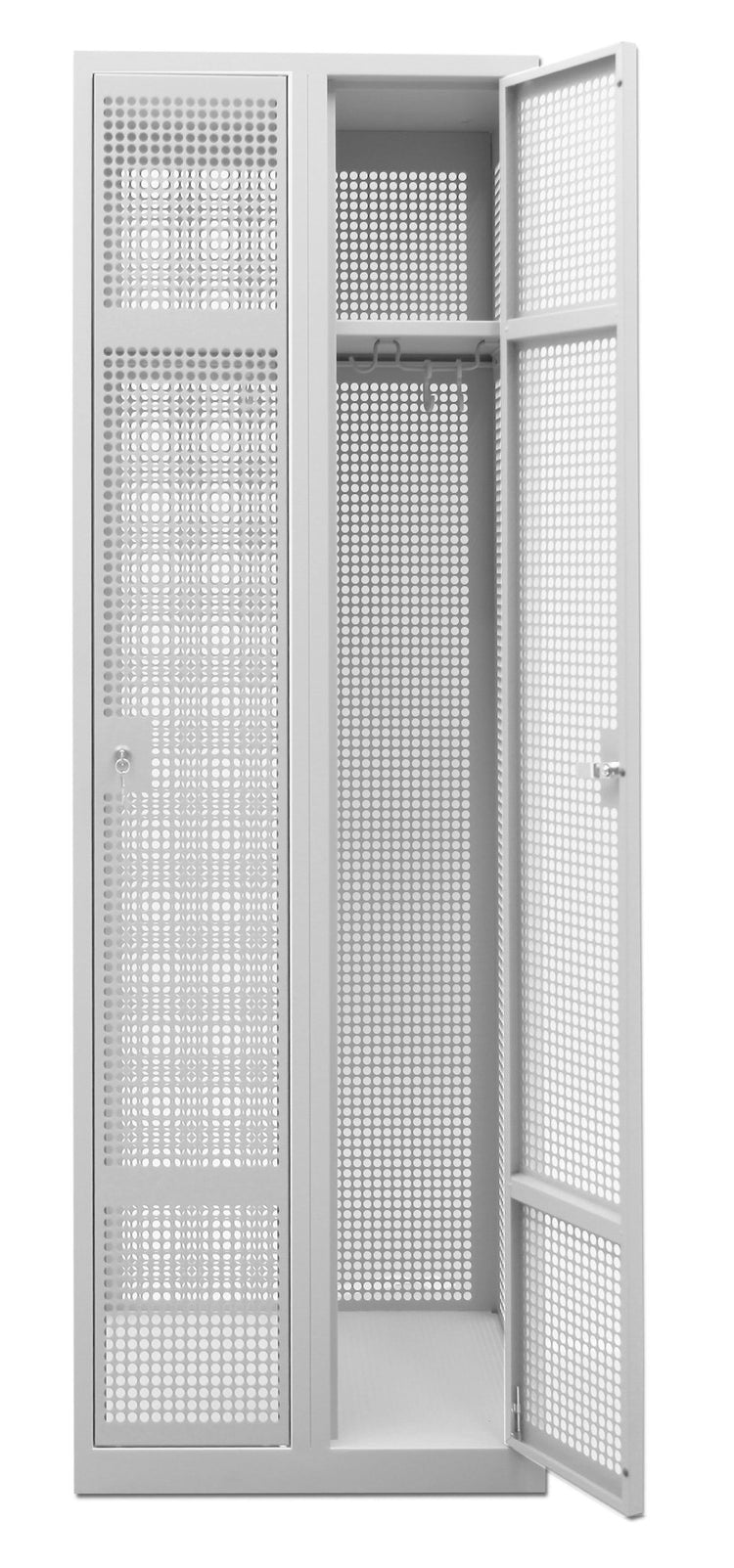 KTS gaasgarderobekast 180-2.2 valgrendelslot 7035