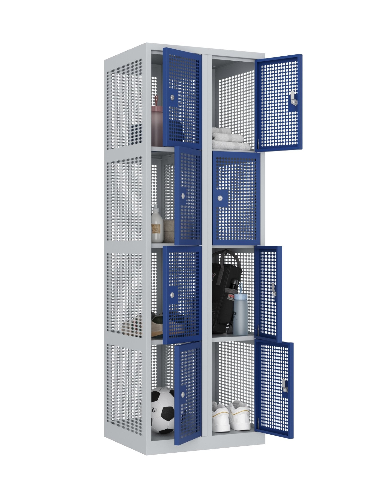 Gaaslocker KTS met 8 vakken