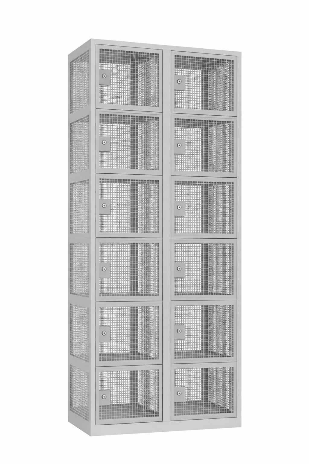 Gaaslocker KTST 180-2.12 cilinderslot grijs