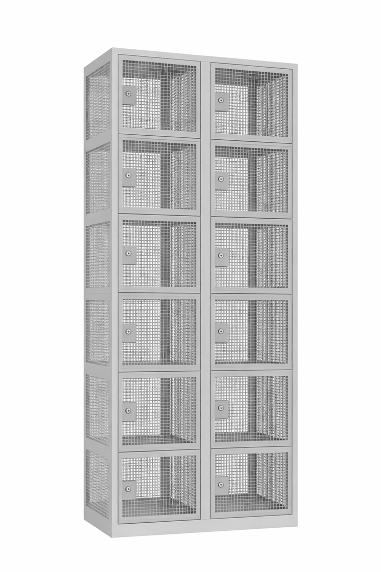 Gaaslocker KTST 180-2.12 cilinderslot grijs