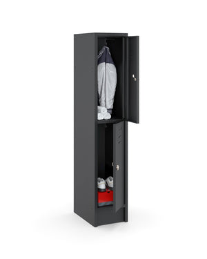 Garderobekast CHB Basic 180-1.2 met twee compartimenten