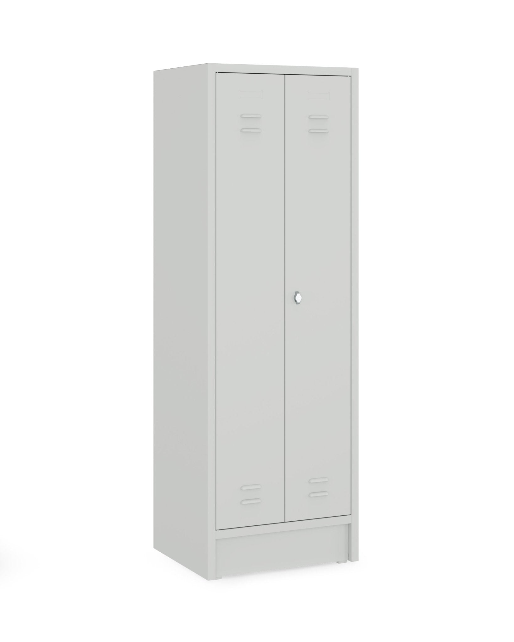 HRT garderobekast in RAL7035 met valgrendelslot