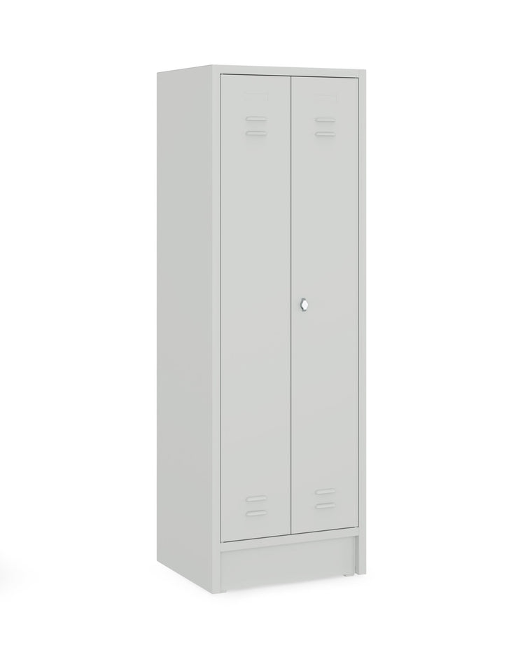 HRT garderobekast in RAL7035 met valgrendelslot