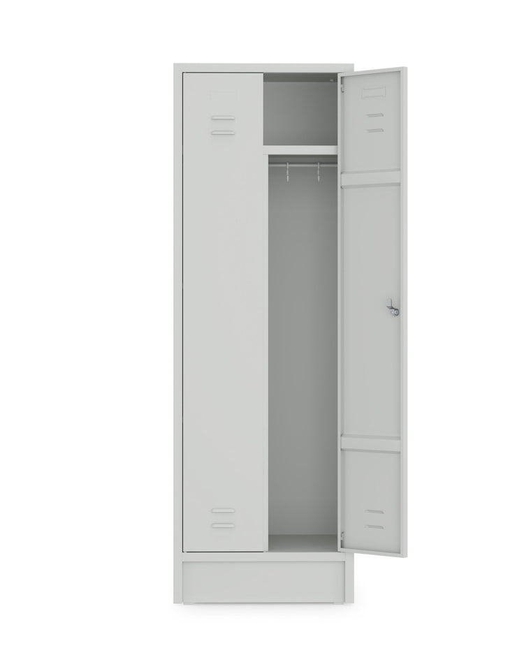 Garderobekast HRT 180x60 met legborden en kledingroede met haken