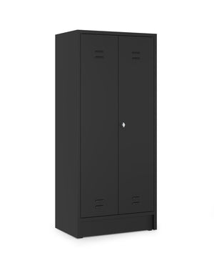 Garderobekast HRT 180x80-2.2 valgrendelslot 9005