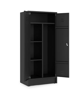 HRT garderobekast 180x80 cm in RAL9005
