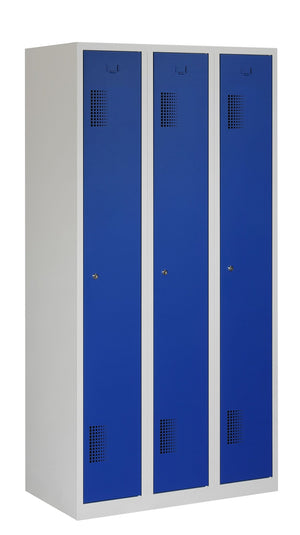 Garderobekast NH 180-3.3 blauwe deuren