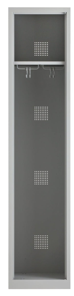 Indeling garderobekast grijs