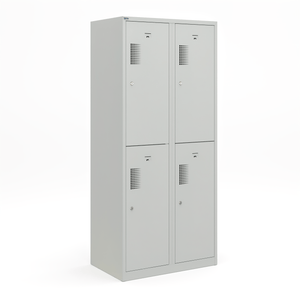 Garderobekast NHTD 180-2.4 valgrendelslot 7035