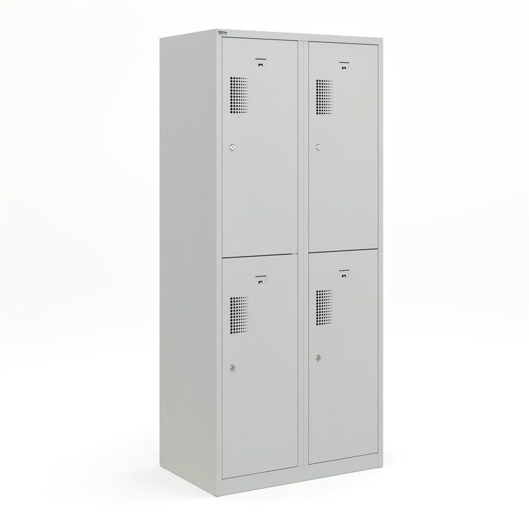 Garderobekast NHTD 180-2.4 valgrendelslot 7035