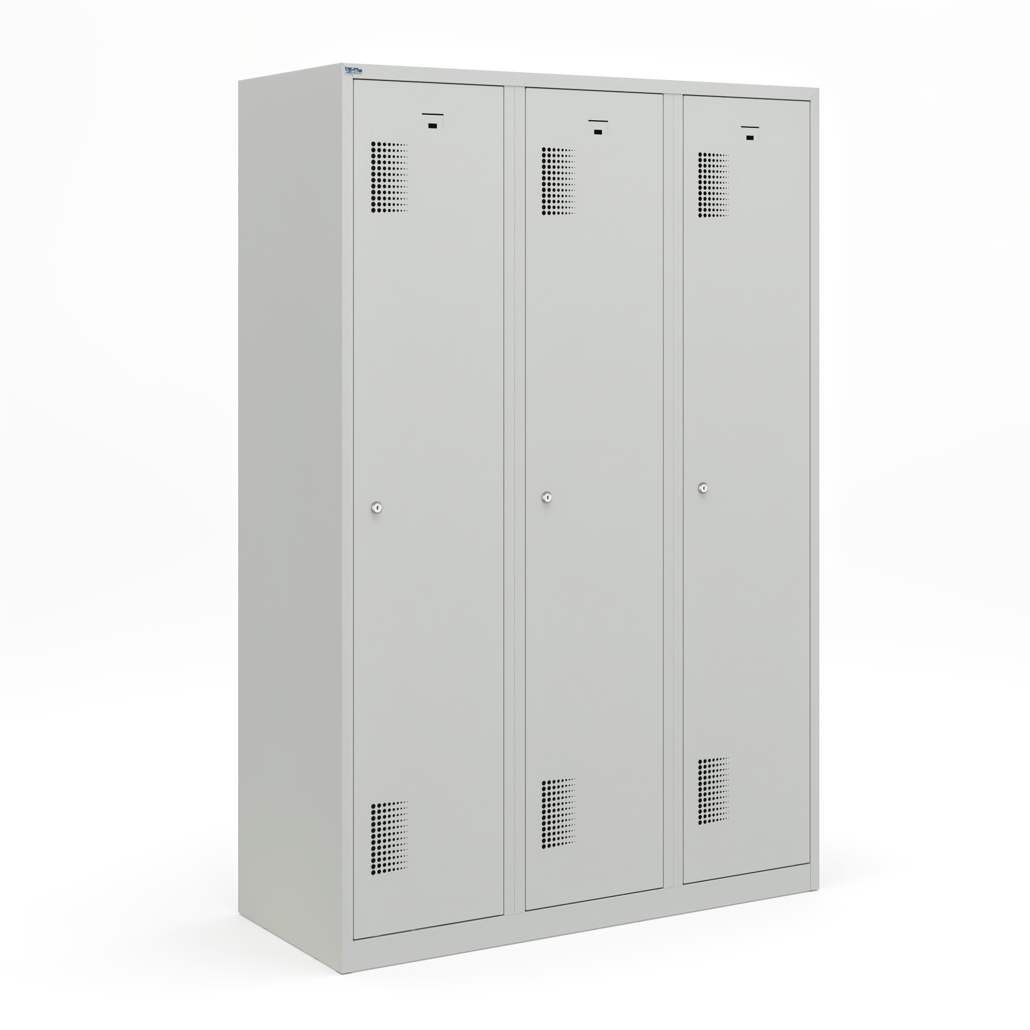 Garderobekast NHTD 180-3.3 valgrendelslot RAL7035