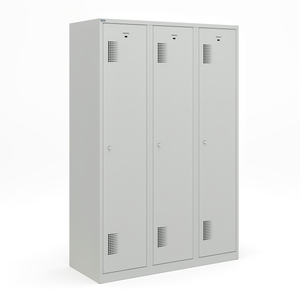 Garderobekast NHTD 180-3.3 valgrendelslot RAL7035