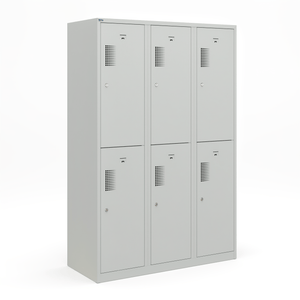 Garderobekast NHTD 180-3.6 met cilinderslot RAL7035