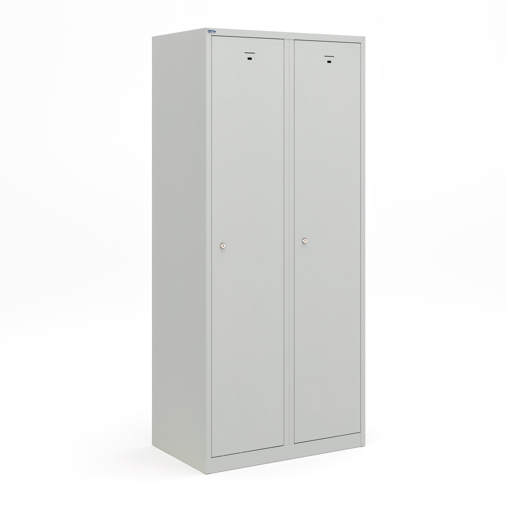 Garderobekast PHT 180-2.2 valgrendelslot RAL7035 van Ceha Europe