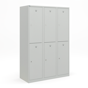 Garderobekast PHTD 180-3.6 valgrendelslot RAL7035 van Ceha Europe