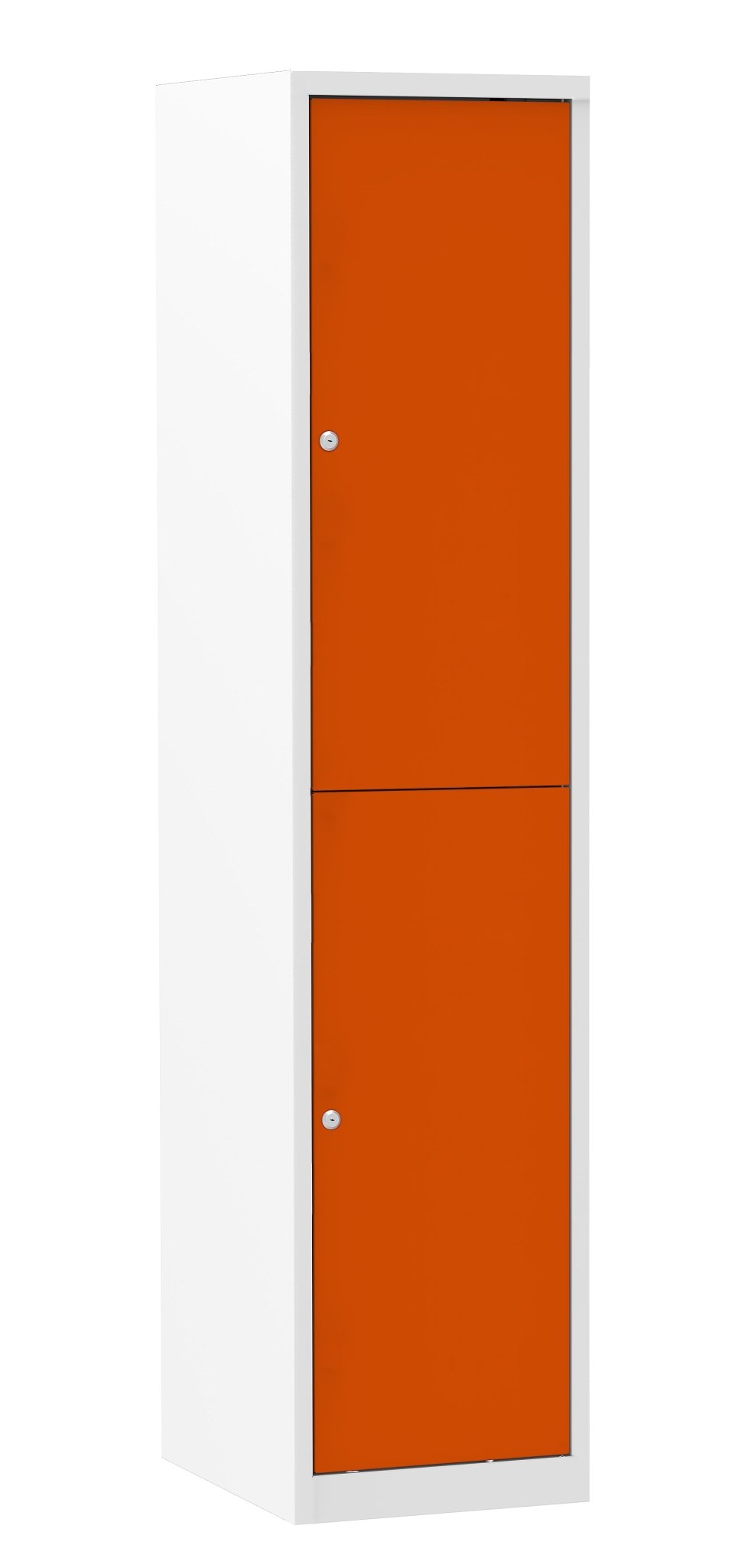 Garderobekast VH Multi-color 180-1.2 cilinderslot 9010 met rode deuren