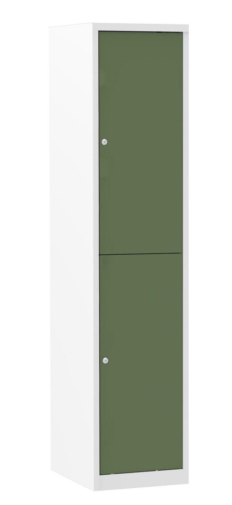 Garderobekast VH Multi-color 180-1.2 met cilinderslot in RAL9010-RAL6011