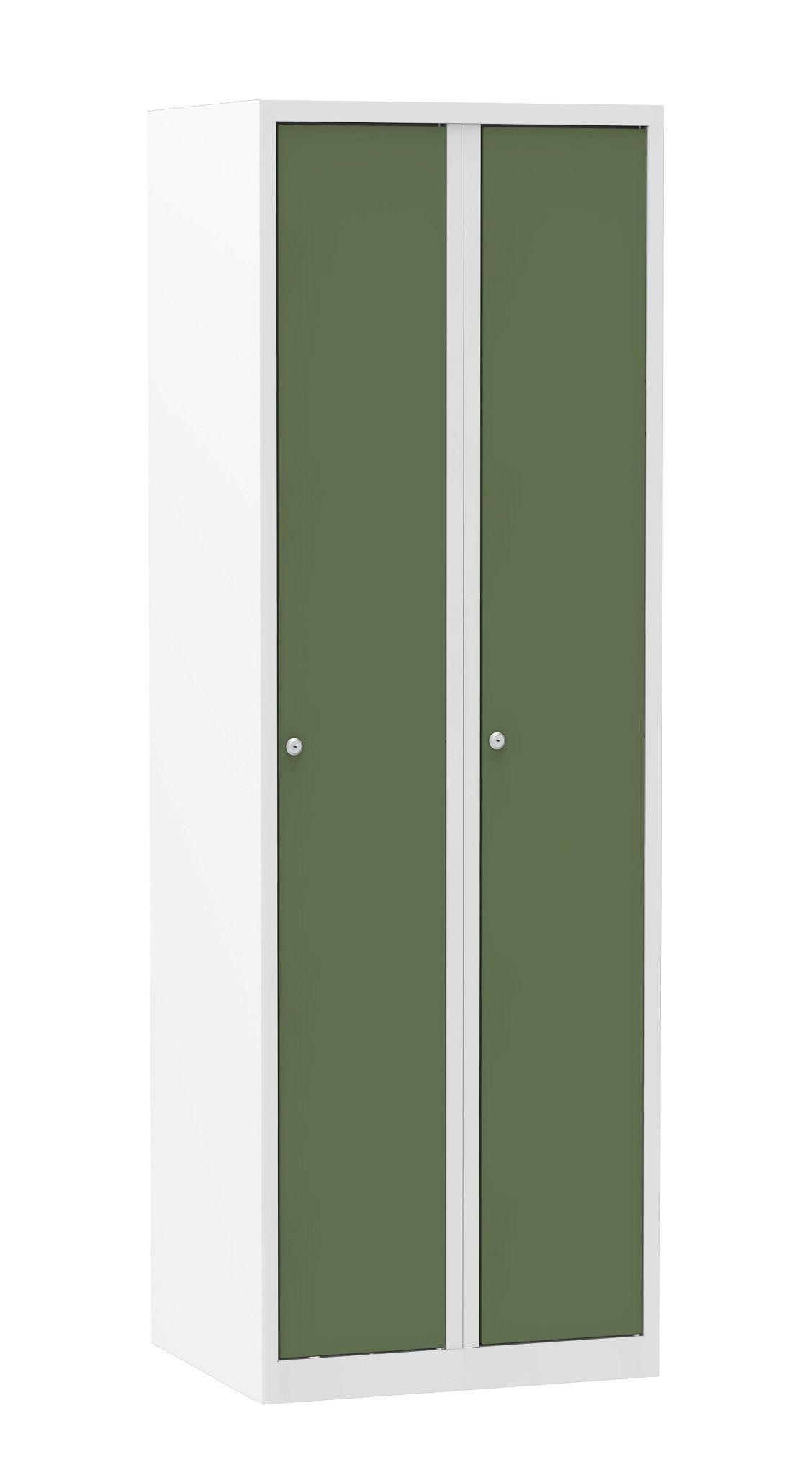 Multi-color garderobekast van Ceha Europe met groene deuren