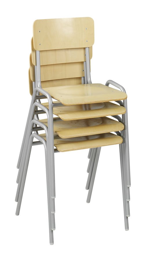 Gestapelde kantinestoelen Ruby van Ceha Europe