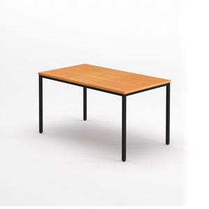 Kantinetafel PM 140x80 zwart/beuken