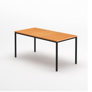 Kantinetafel PM 160x80 zwart/beuken 