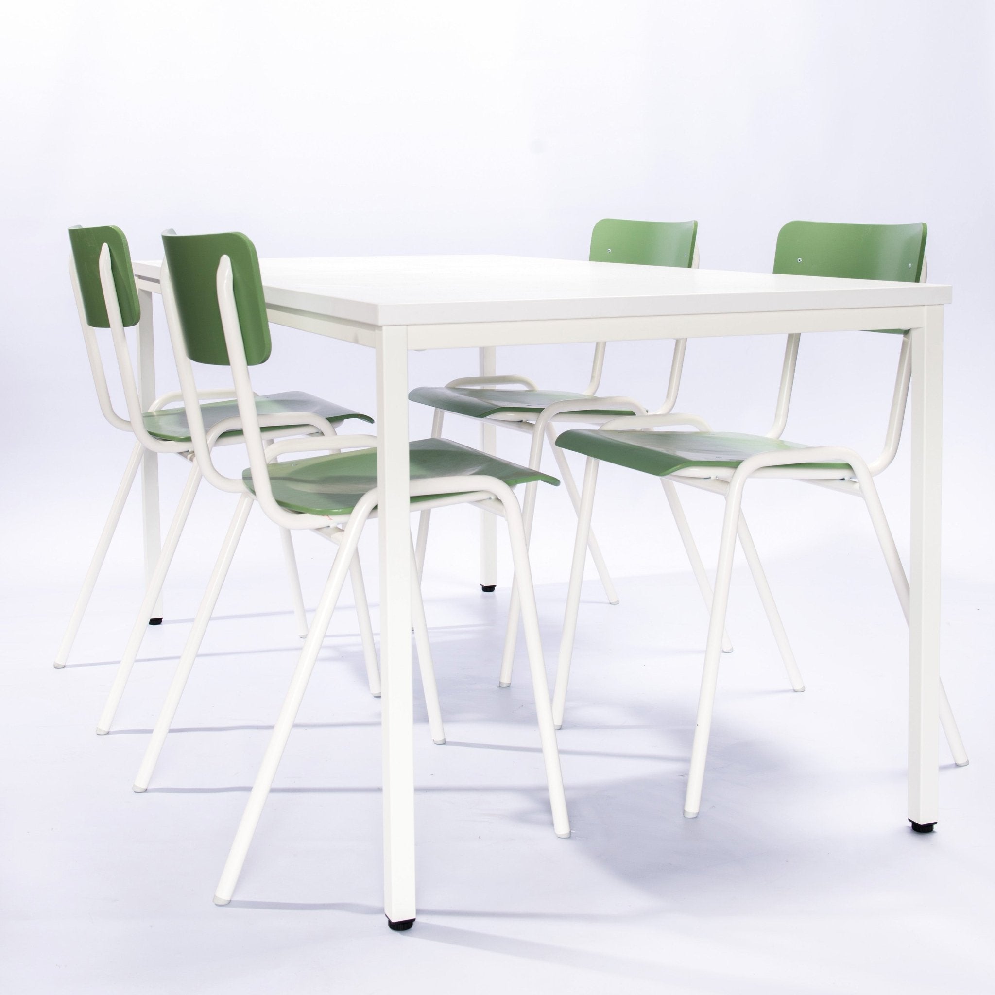 Kantinetafel PM 160x80 RAL9010/Wit