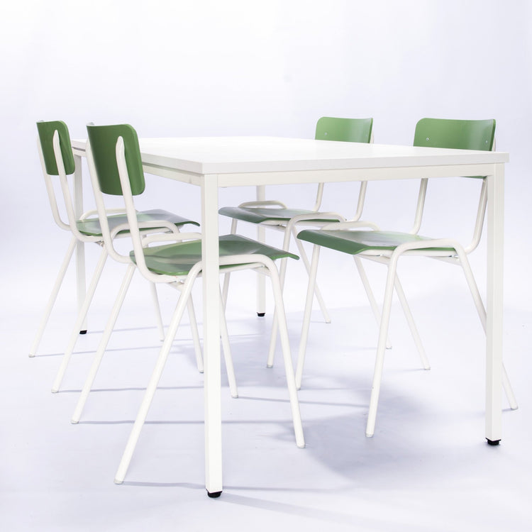 Kantinetafel PM 160x80 RAL9010/Wit