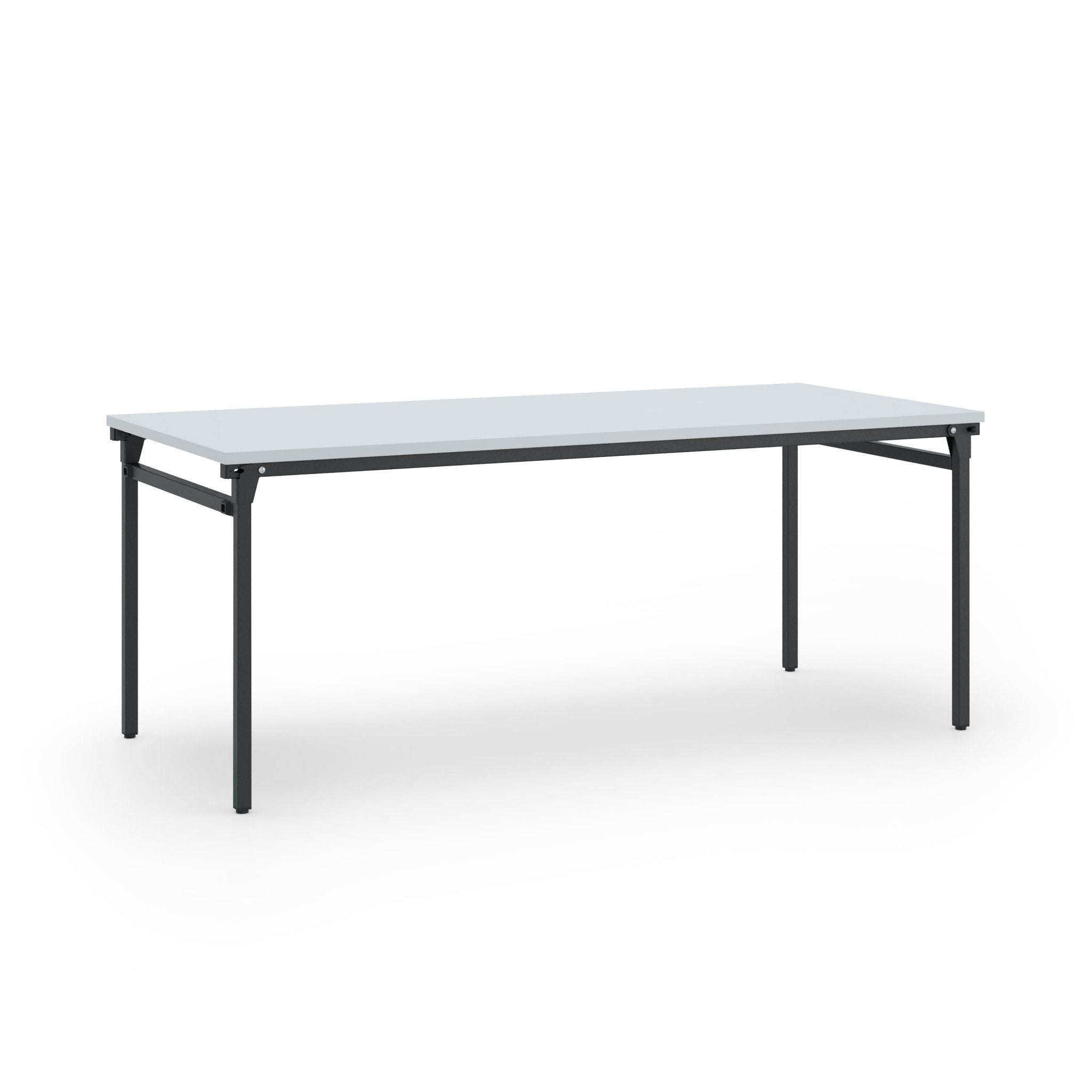 Klaptafel 180x80x75 Zwart/Grijs