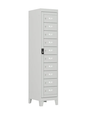 OGB kast in lichtgrijs op voet