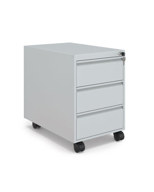 Lichtgrijs ladeblok MKGR met 3 lades van Ceha Europe