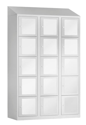 Locker CKT 180-3.15 met valgrendelslot in RAL7035